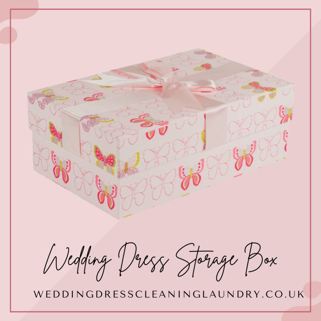 A high-quality bridal dress box available across the UK, designed for elegant storage.