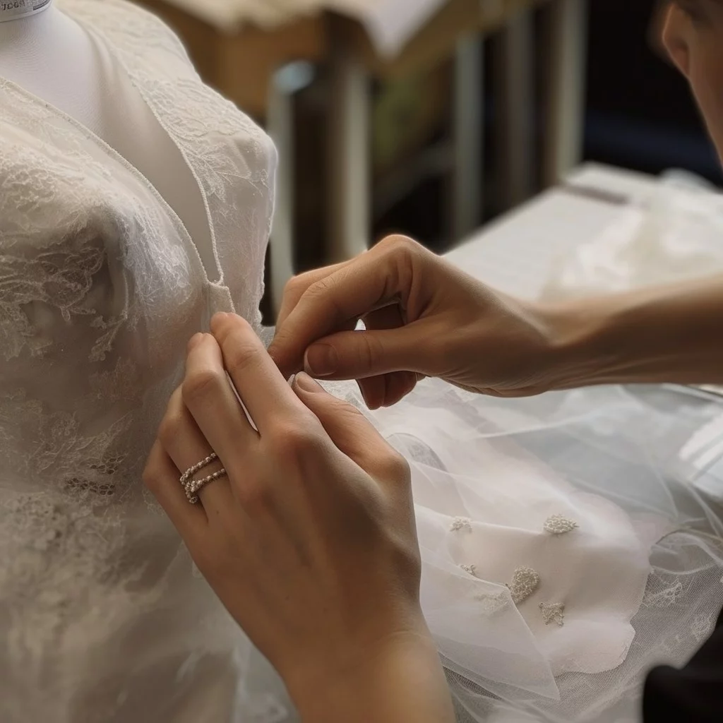 Wedding Dress Steaming and Bridal Dressing Amazing No. 1 Service