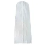 72-inch wedding dress bag made from high-quality non-woven fabric, protects from dust, moths, and moisture. Bridal Dress Storage Bag